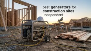 best generators for construction sites independent
