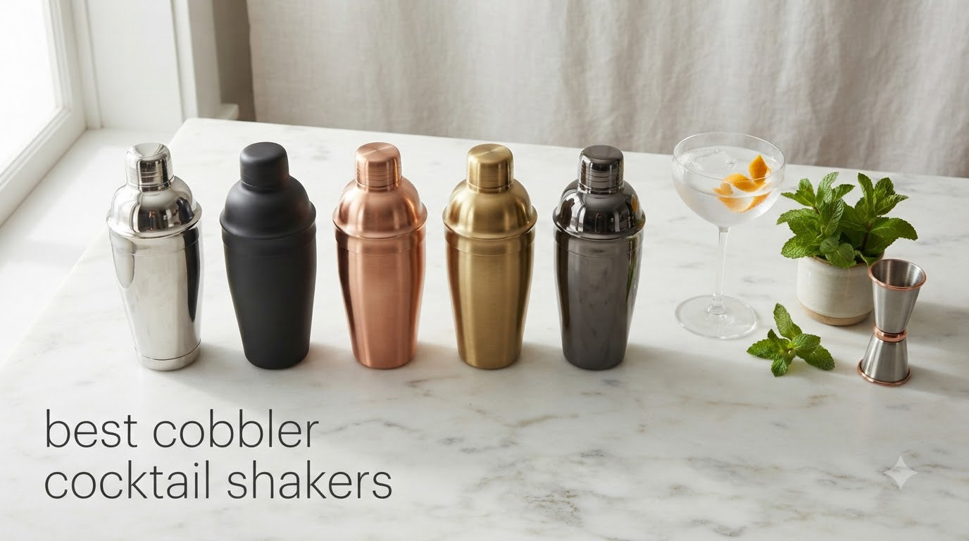 best cobbler cocktail shakers