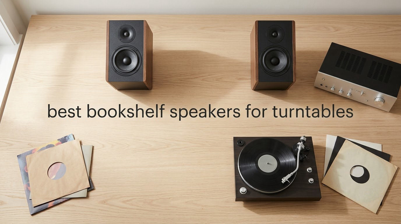 best bookshelf speakers for turntables