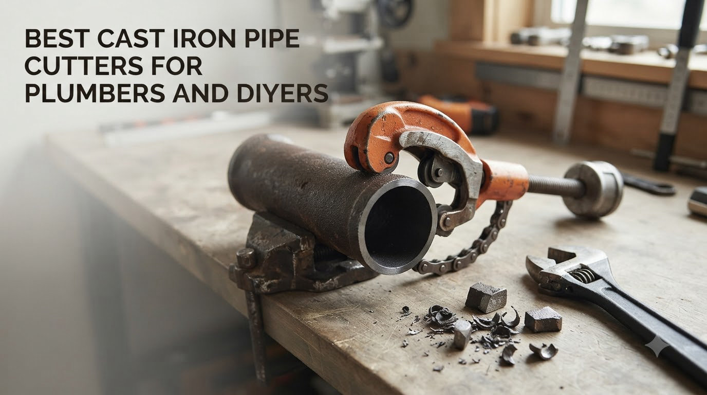 best cast irons pipe cutters for plumbers and diyers
