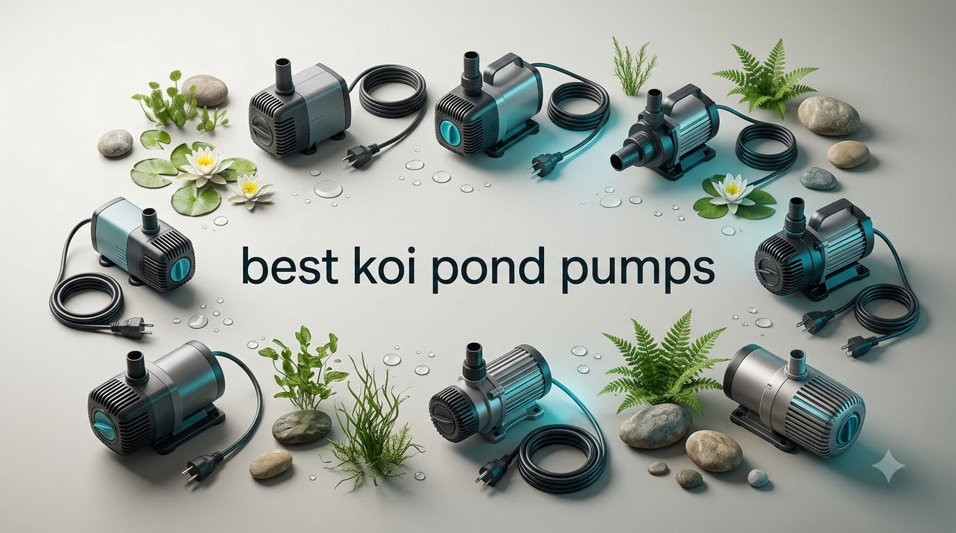 best koi pond pumps