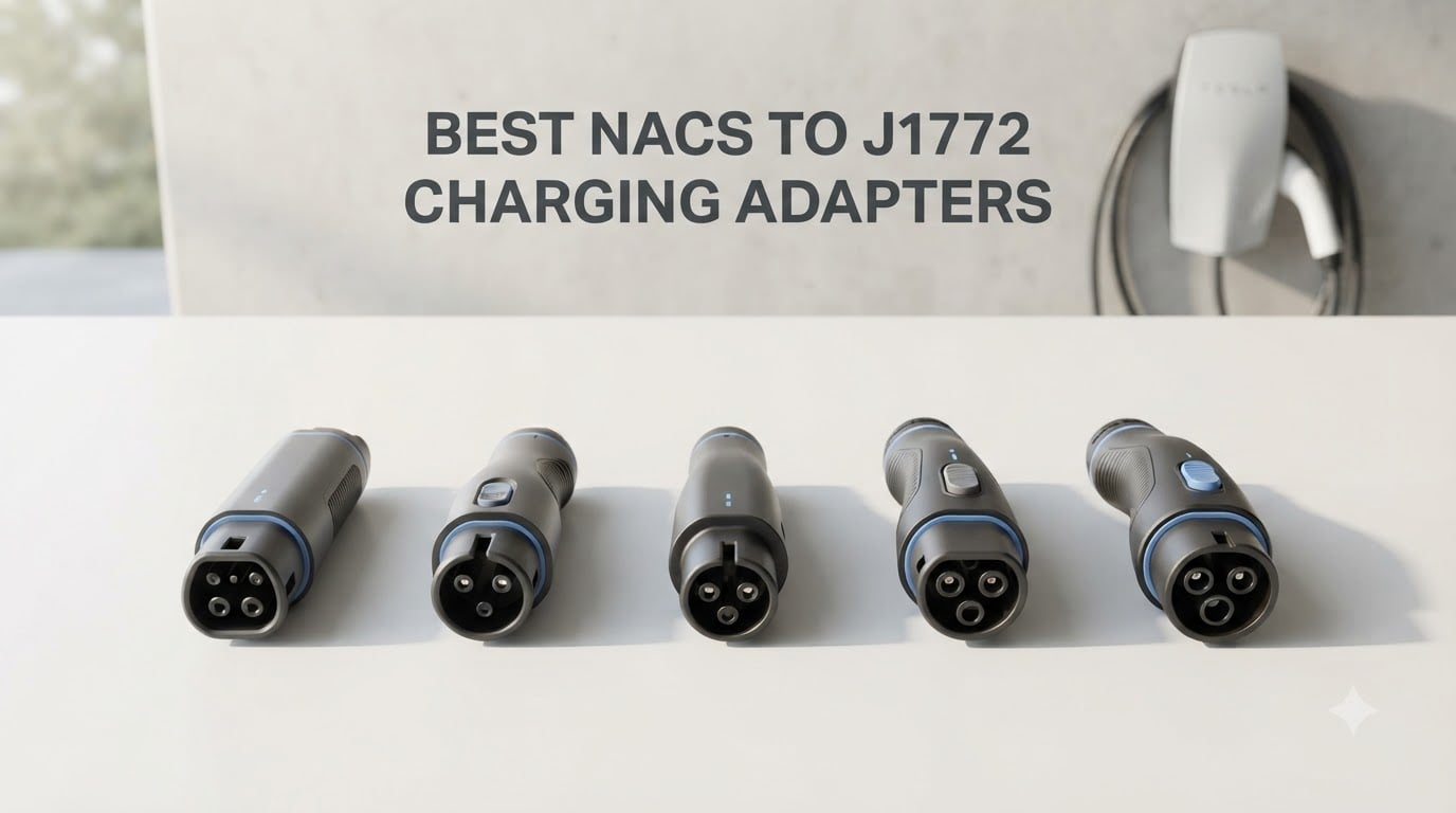 best nacs to j1772 charging adapters