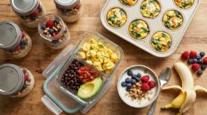high protein breakfast meal prep ideas for the week