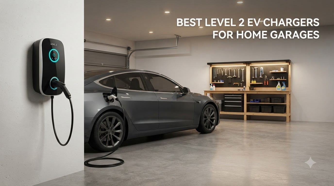 best level 2 ev chargers for home garages