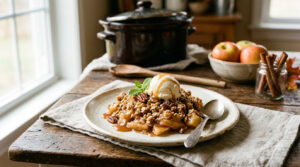 crockpot apple recipes for fall desserts