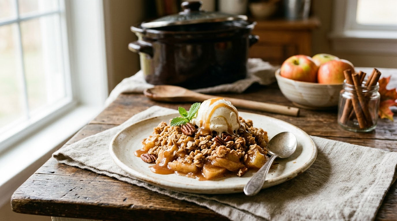crockpot apple recipes for fall desserts