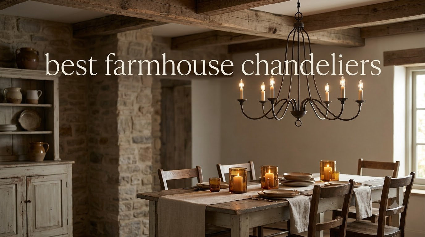 best farmhouse chandeliers