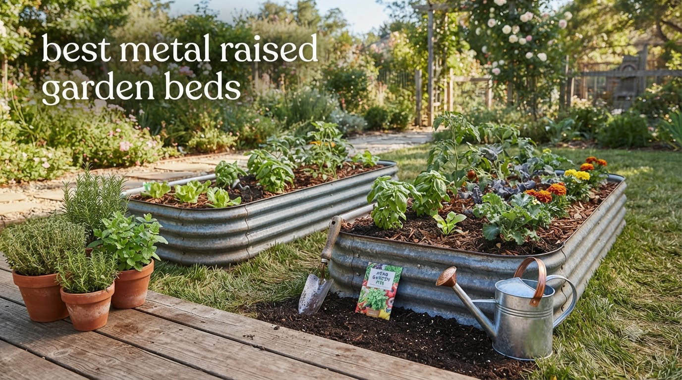 best metal raised garden beds