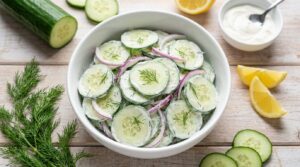 easy cucumber salad recipes for summer