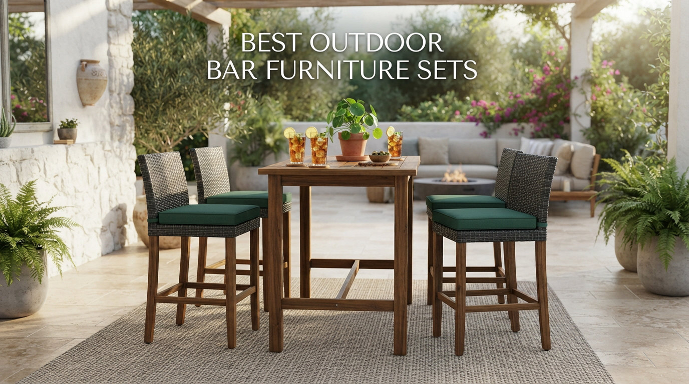best outdoor bar furniture sets