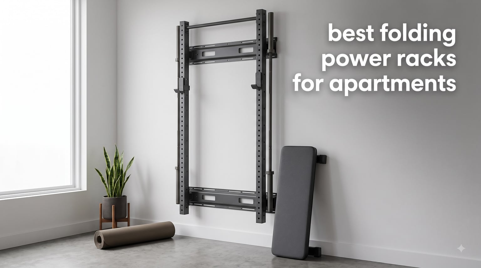 best folding power racks for apartments