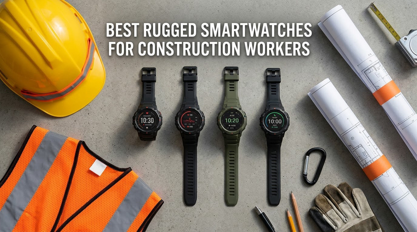 best rugged smartwatches for construction workers