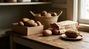 how long do potatoes last in the pantry