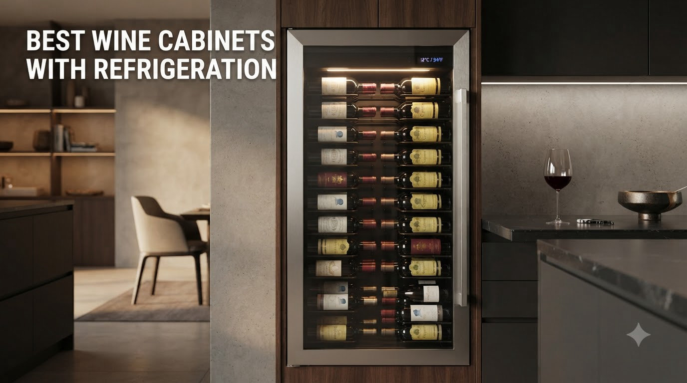best wine cabinets with refrigeration