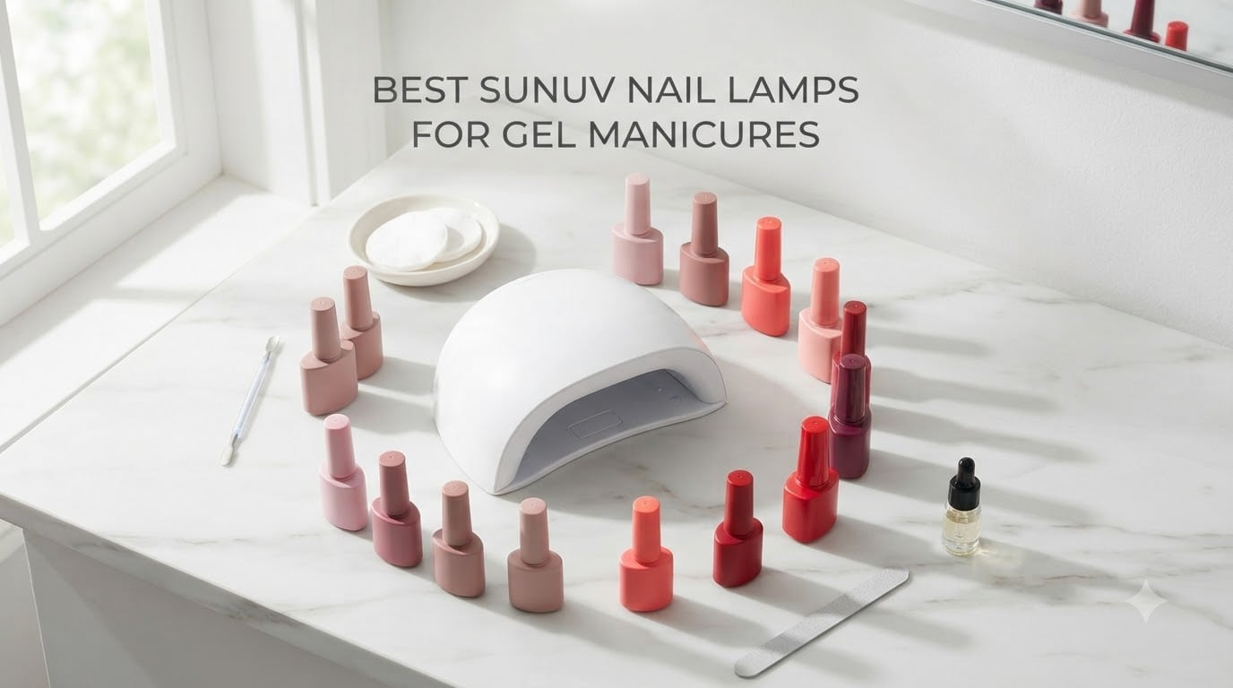 best sunuv nail lamps for gel manicures