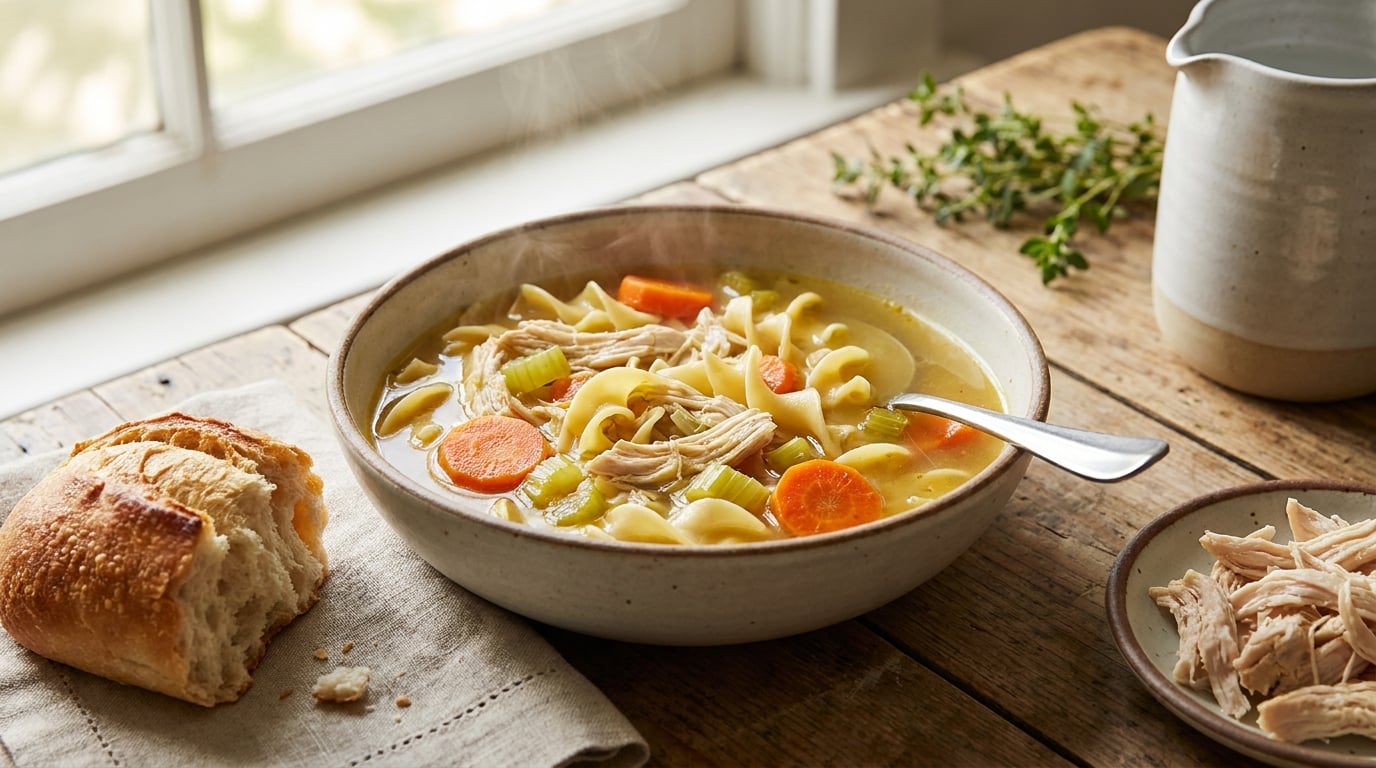 easy chicken noodle soup recipes from scratch