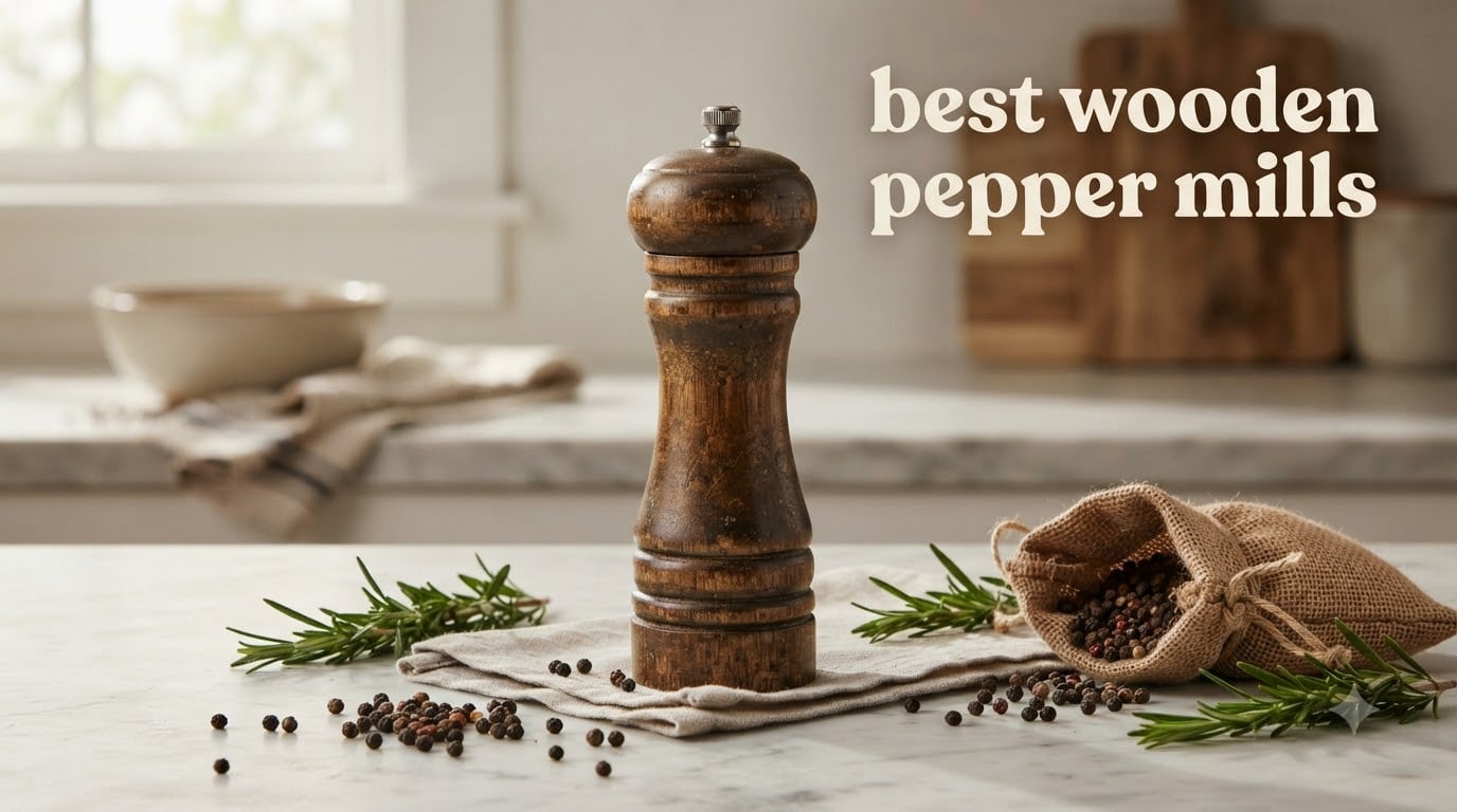 best wooden pepper mills