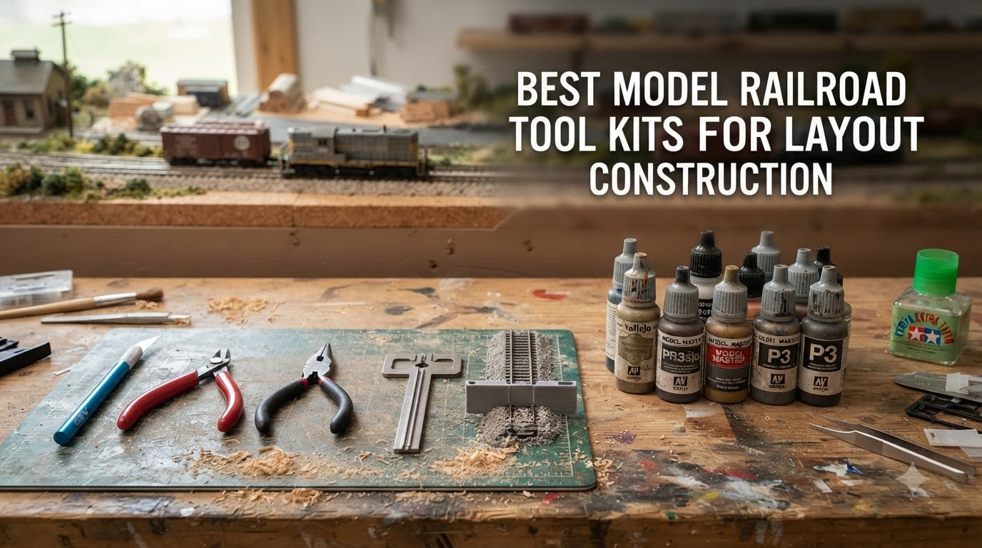 best model railroad tool kits for layout construction