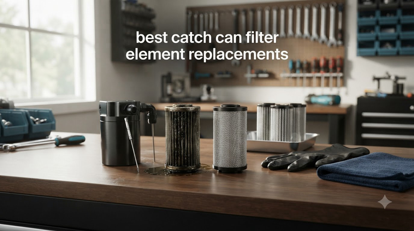 best catch can filter element replacements