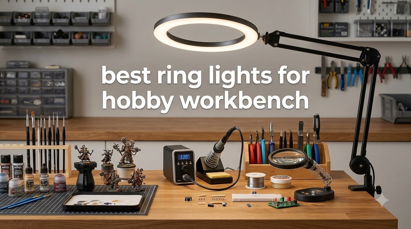 best ring lights for hobby workbench