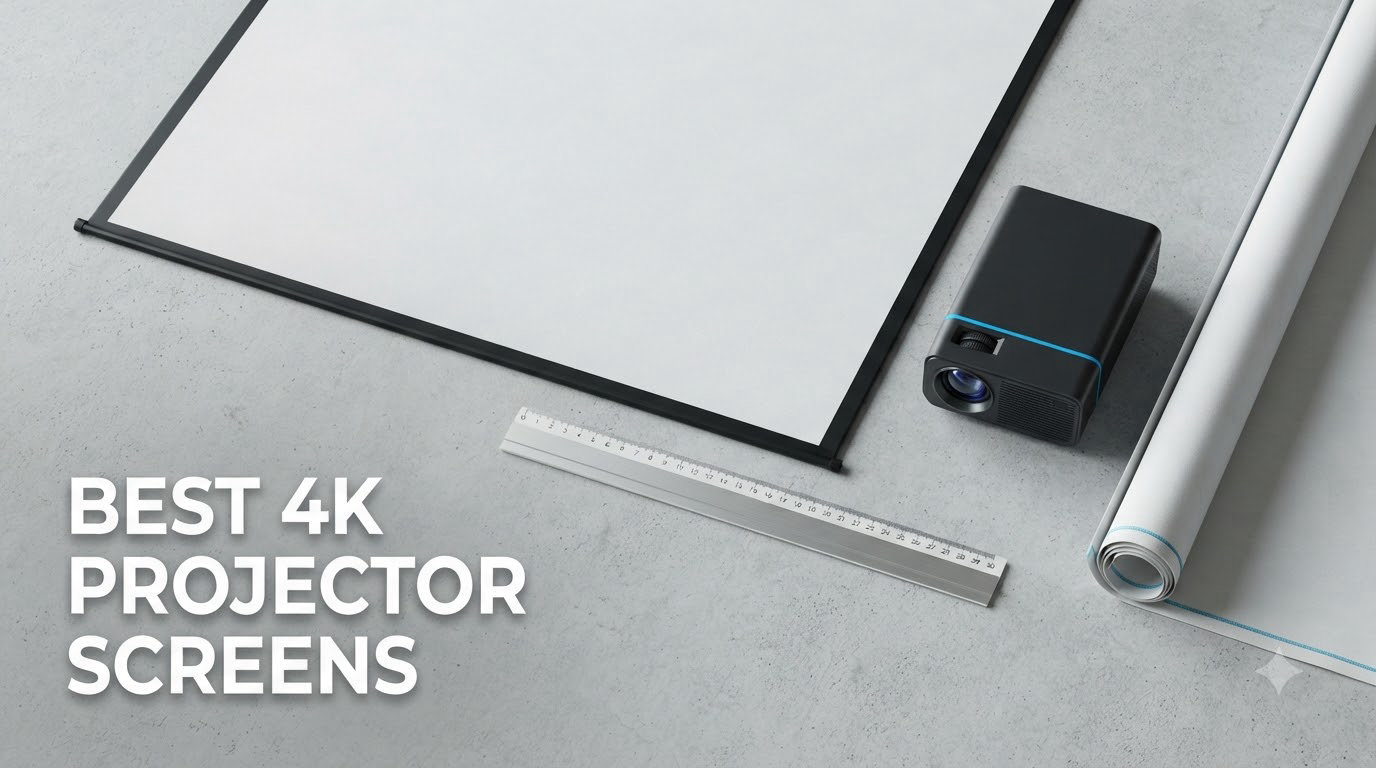 best 4k projector screens