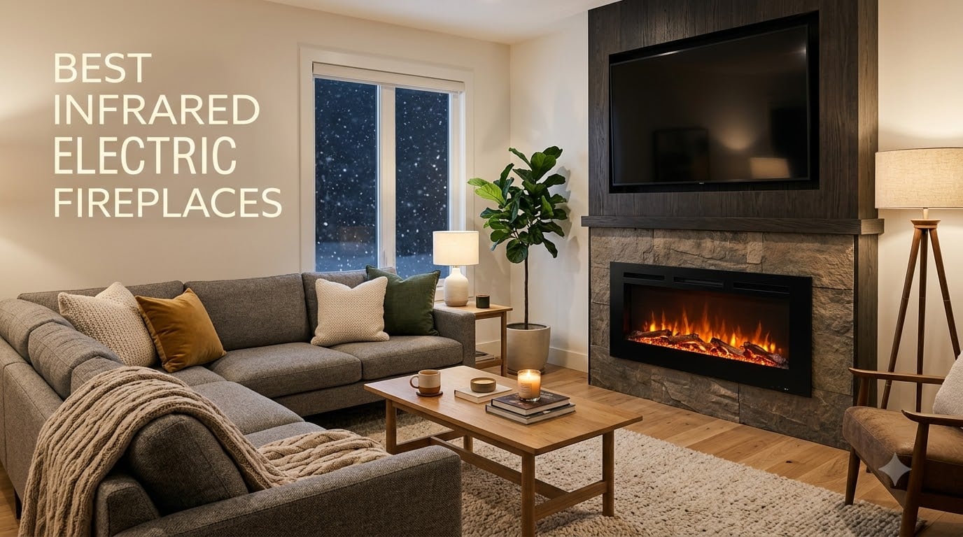 best infrared electric fireplaces