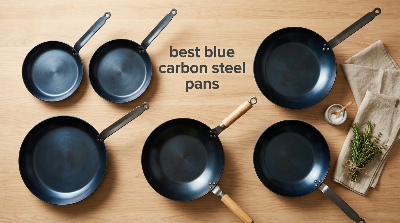 best blue carbon steel pans