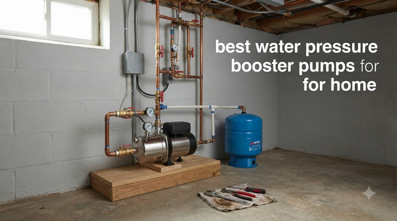 best water pressure booster pumps for home