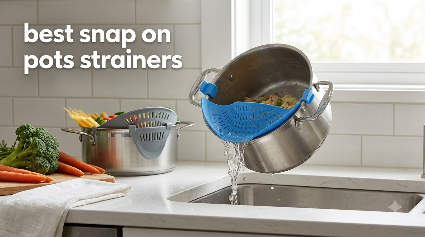 best snap on pots strainers