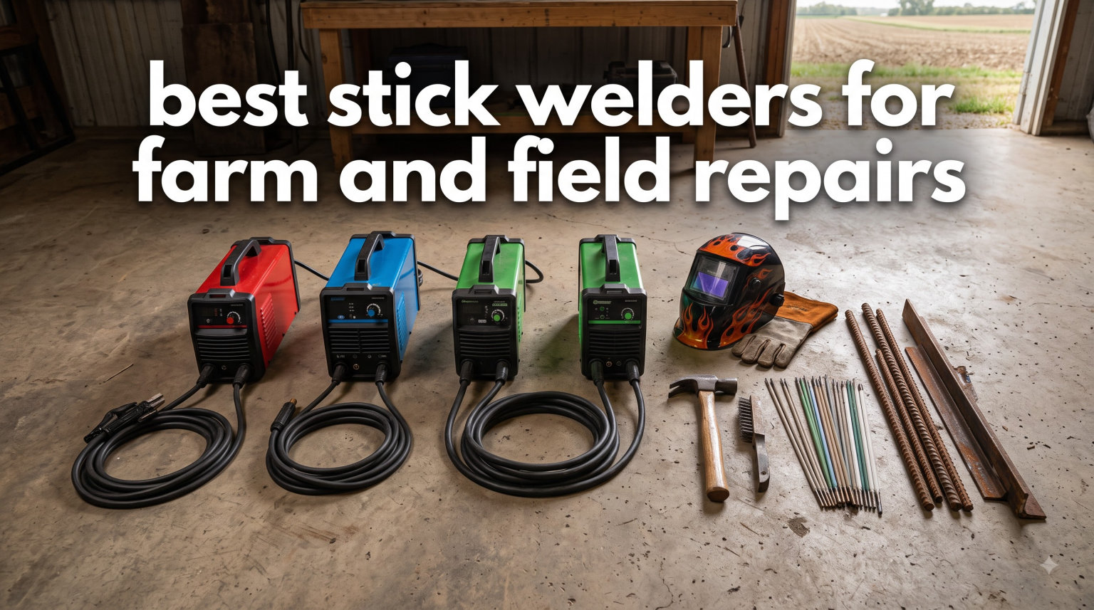 best stick welders for farm and field repairs
