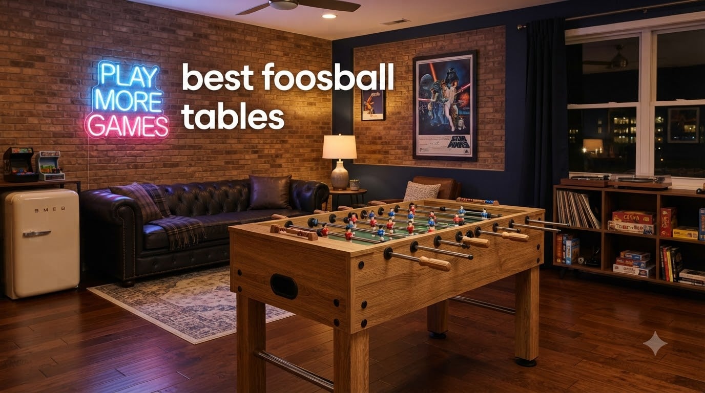 best foosball tables