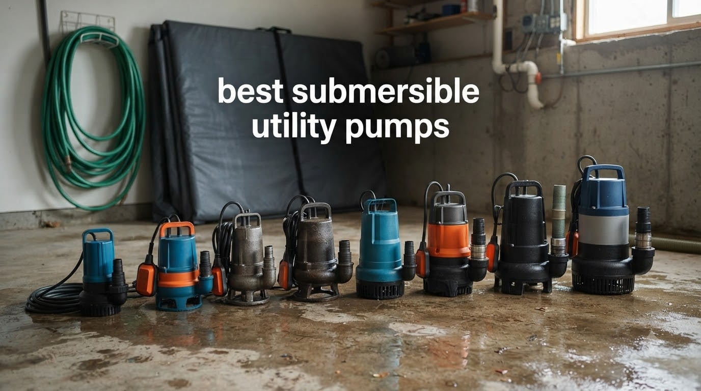 best submersible utility pumps