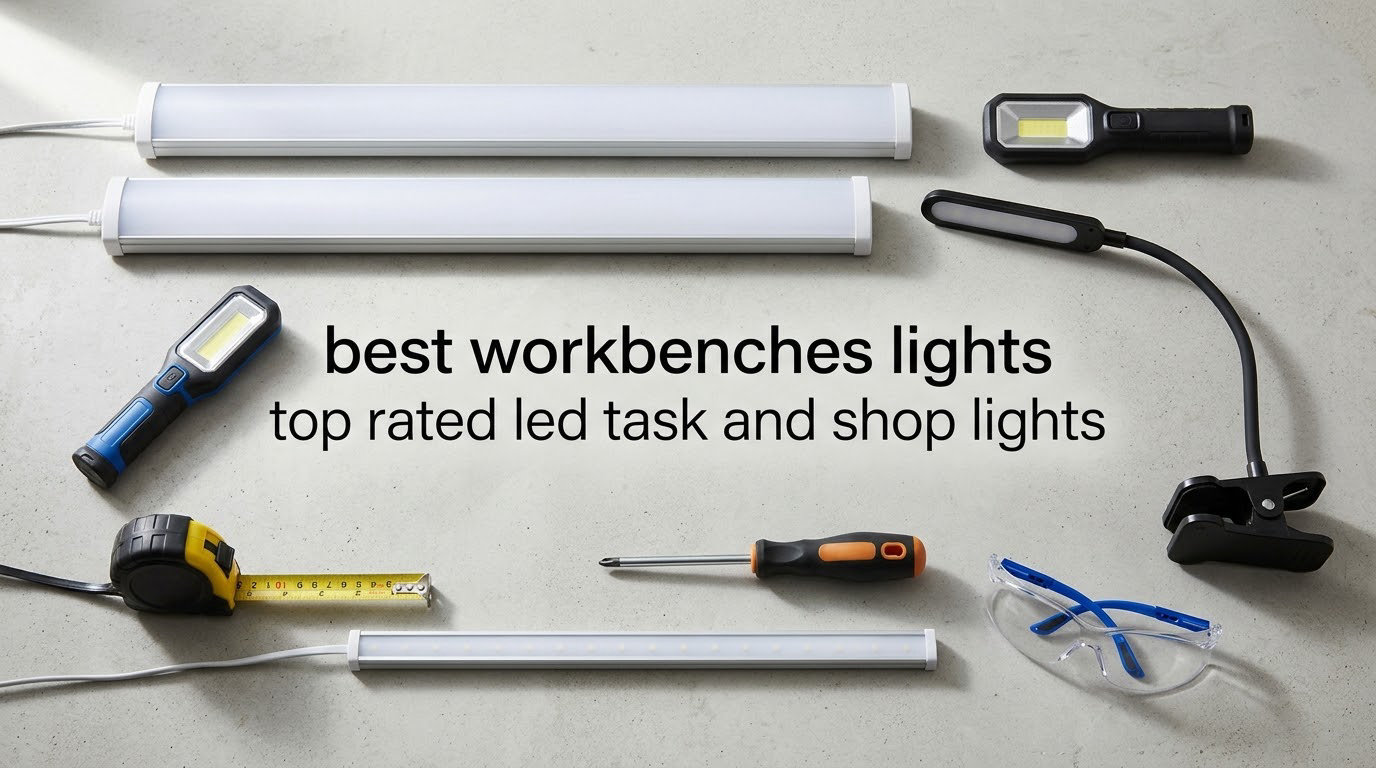 best workbenches lights top rated led task and shop lights