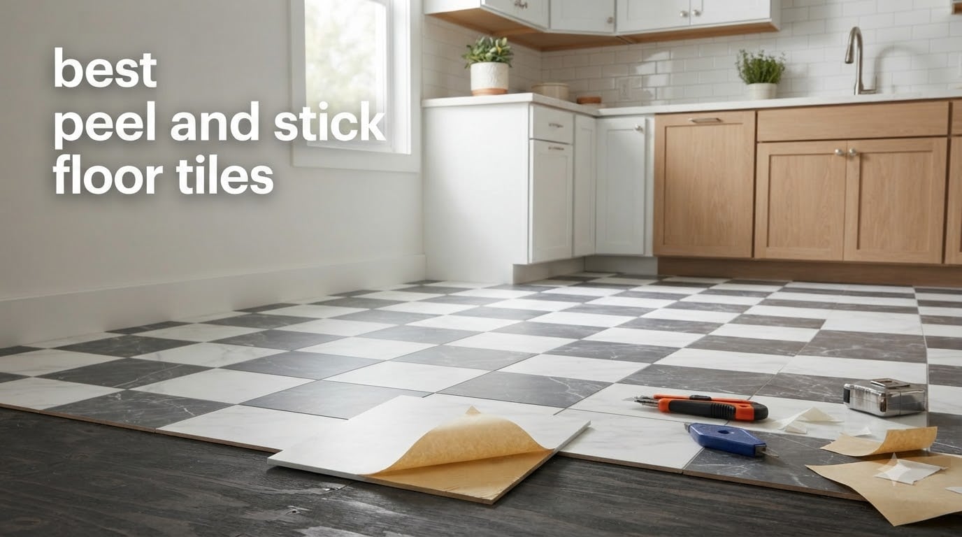 best peel and stick floor tiles