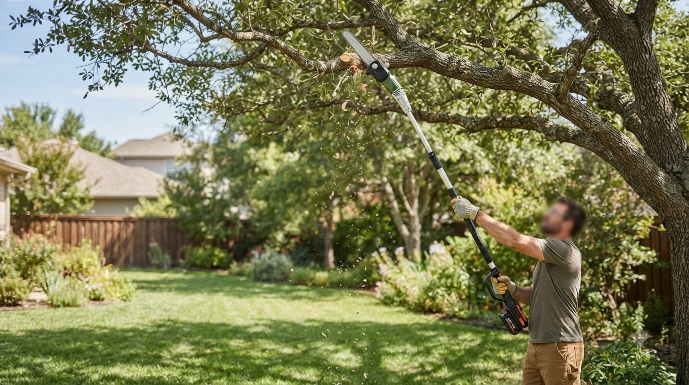 best battery powered pole saws for tree trimming