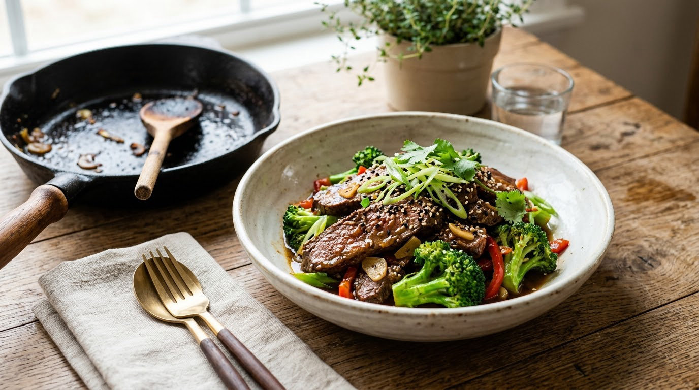 one pan beef and broccoli dinner ideas
