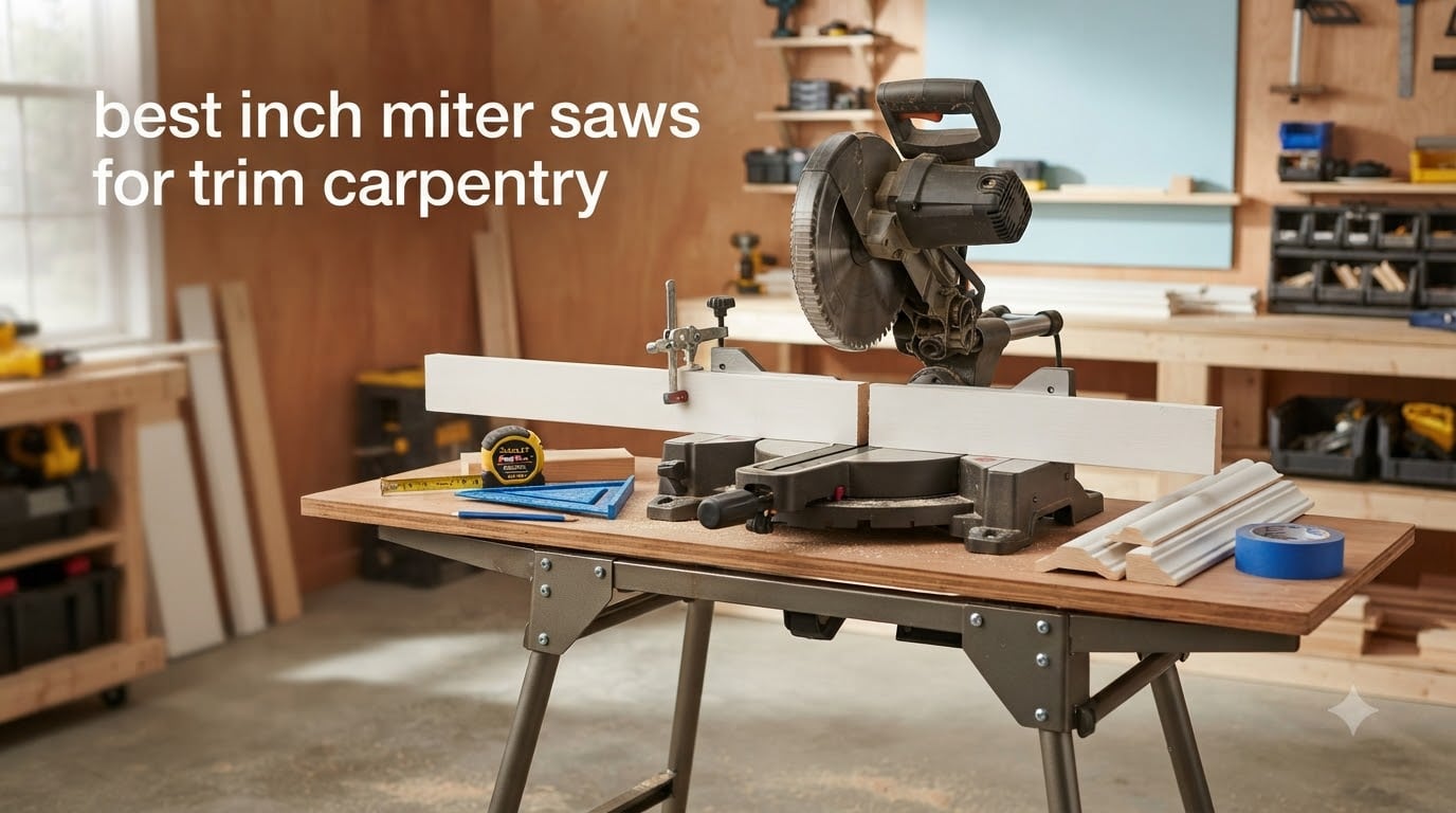 best 10 inch miter saws for trim carpentry