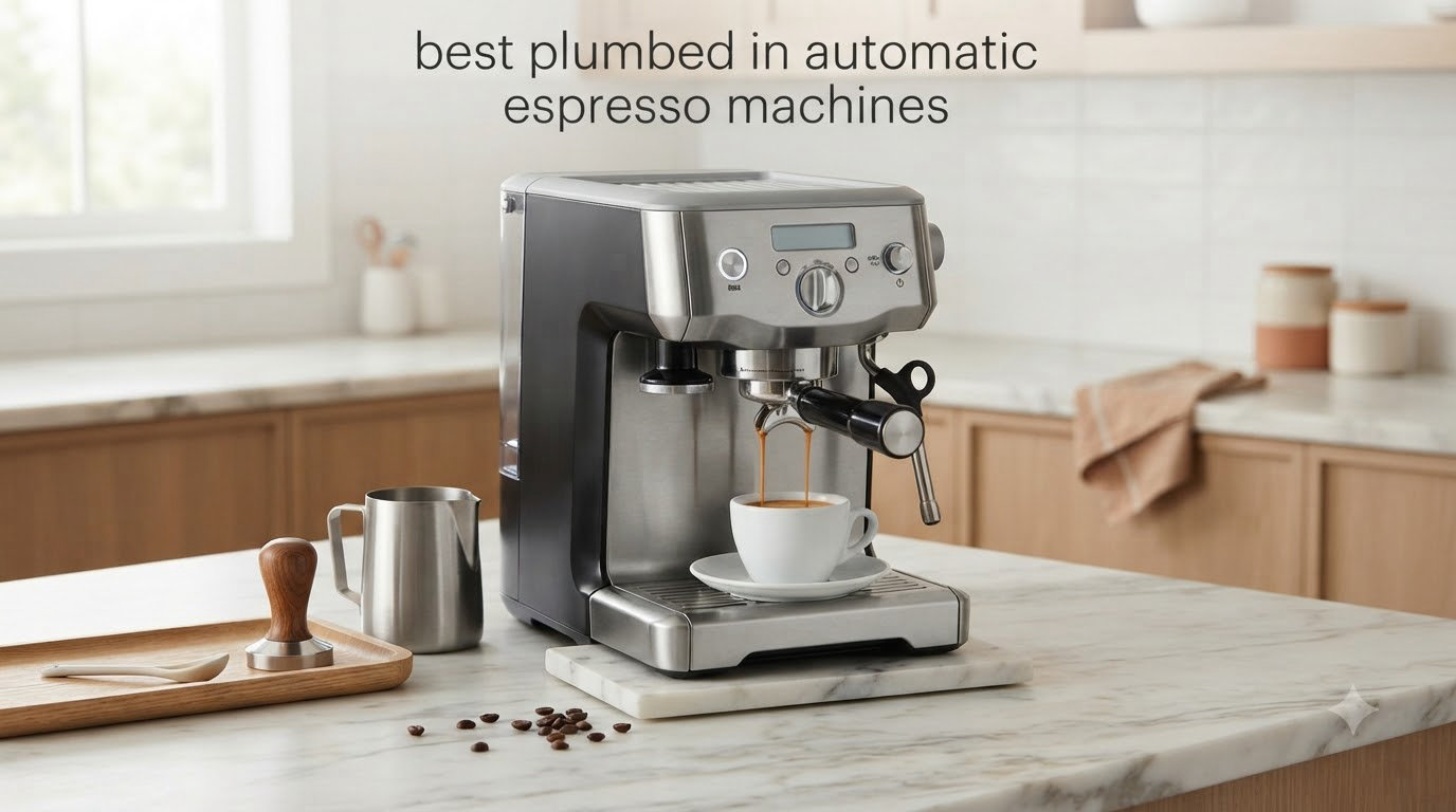 10 Best Plumbed In Automatic Espresso Machines (September 2026)