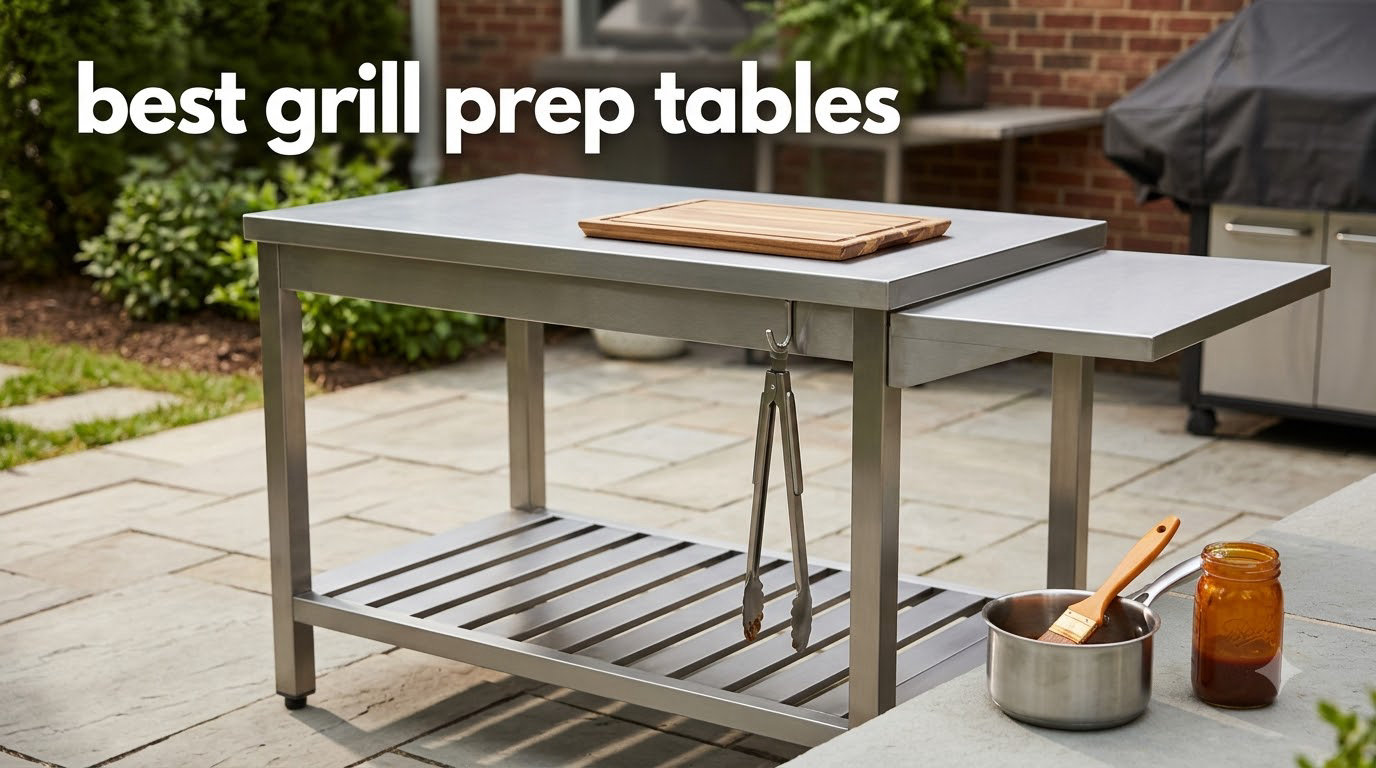 best grill prep tables