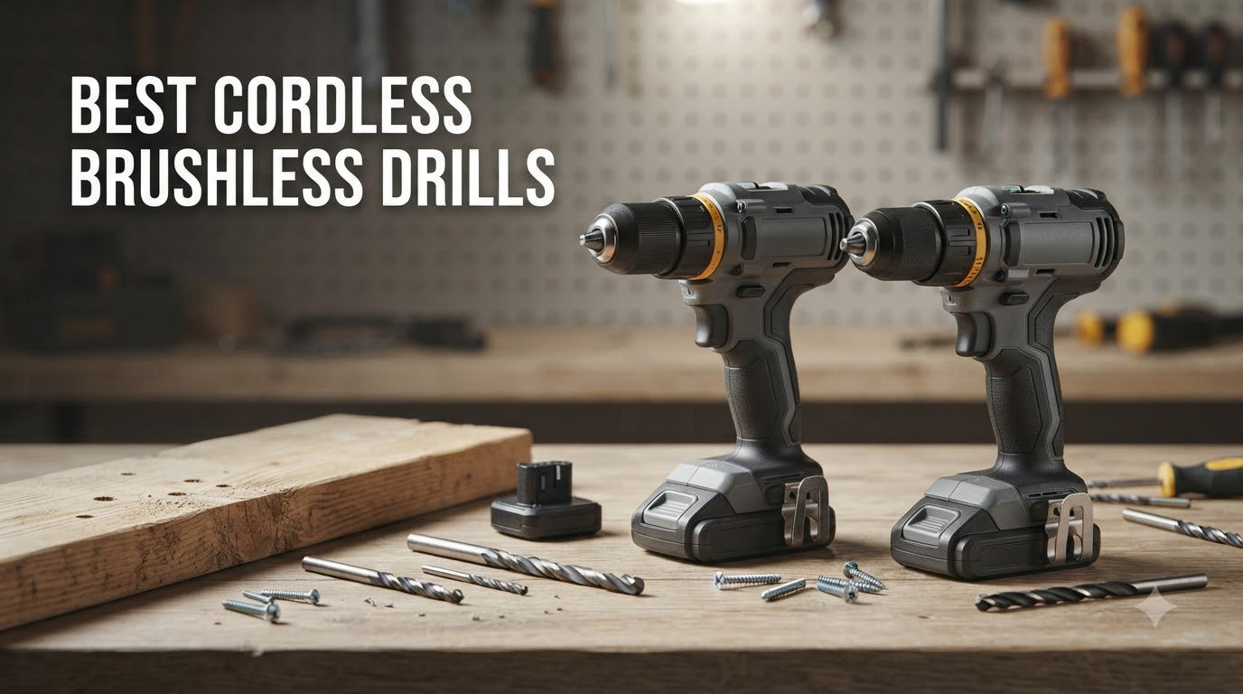 best cordless brushless drills