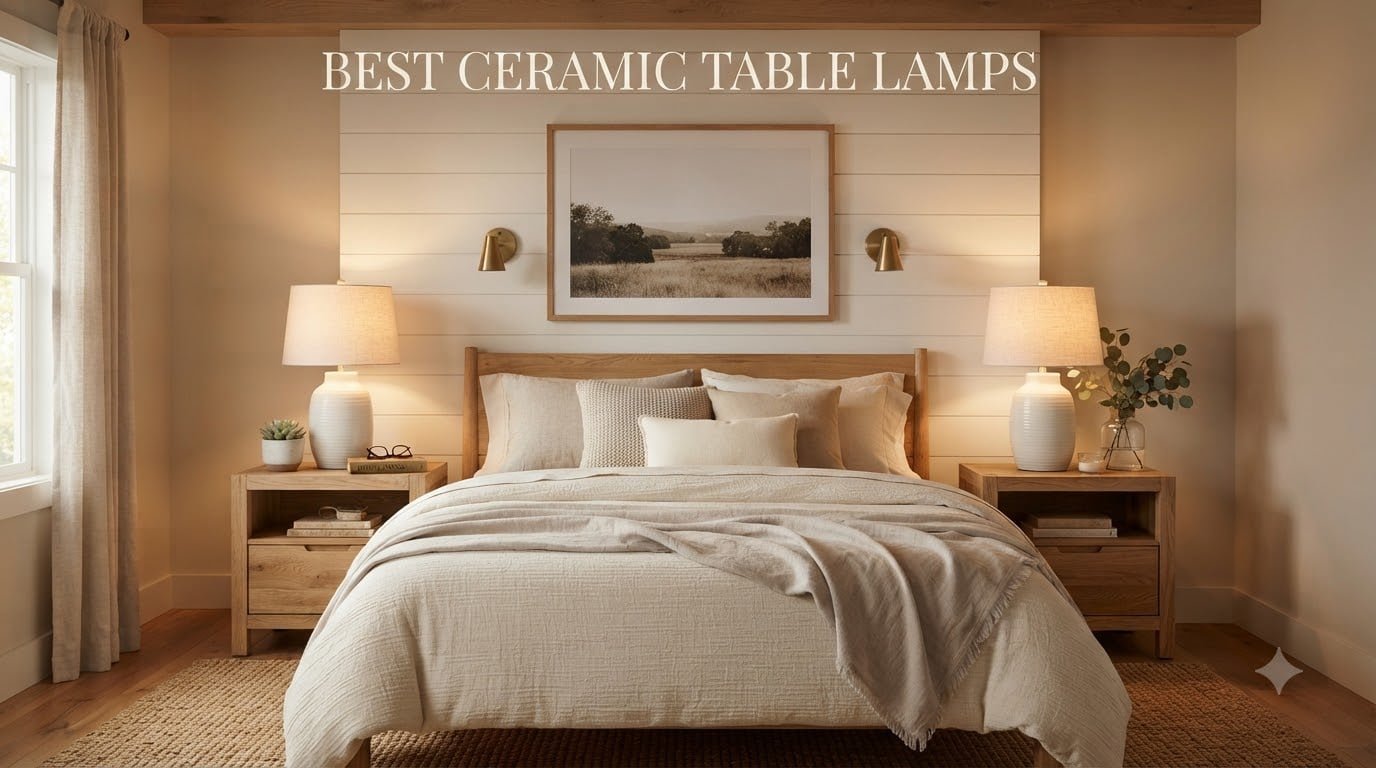 best ceramic table lamps