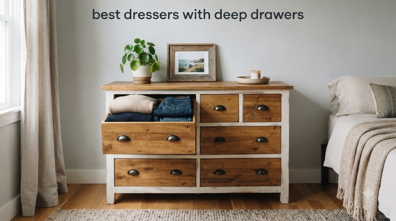 best dressers with deep drawers