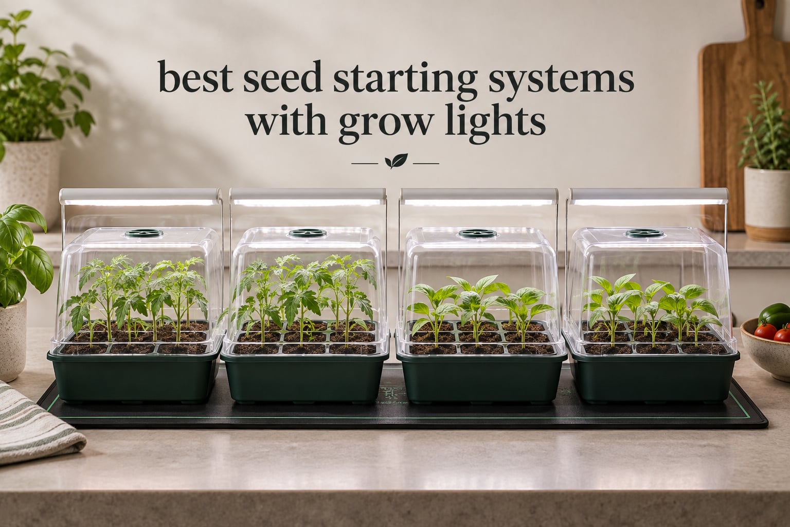 best seed starting systems with grow lights