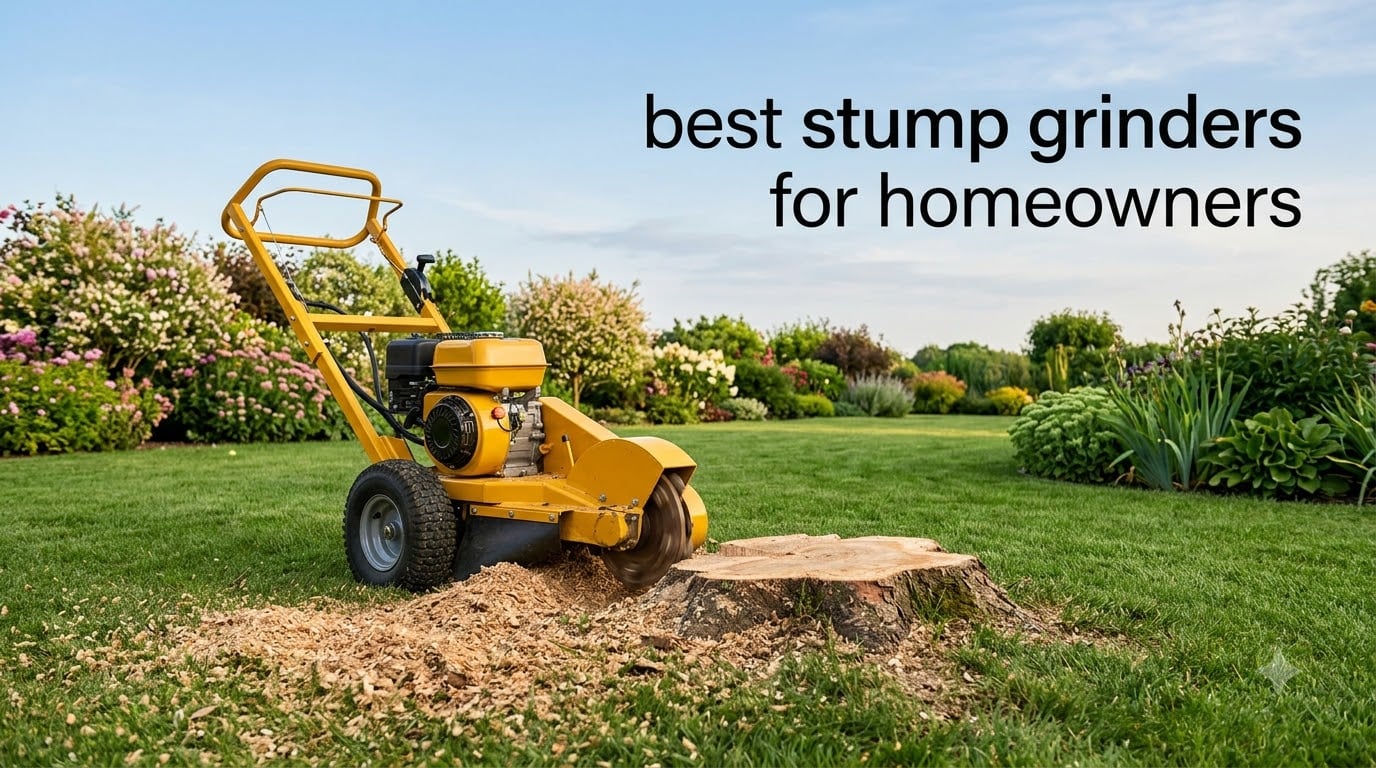 best stump grinders for homeowners