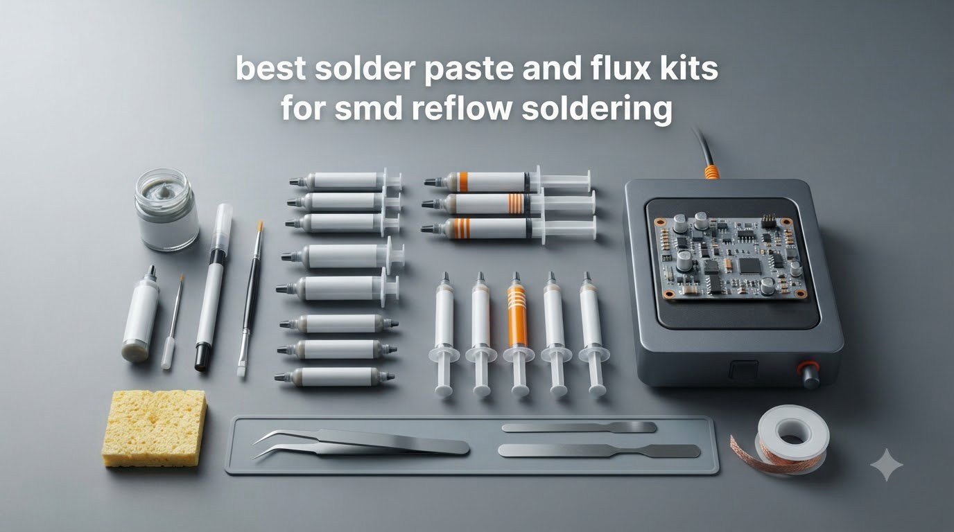 best solder paste and flux kits for smd reflow soldering
