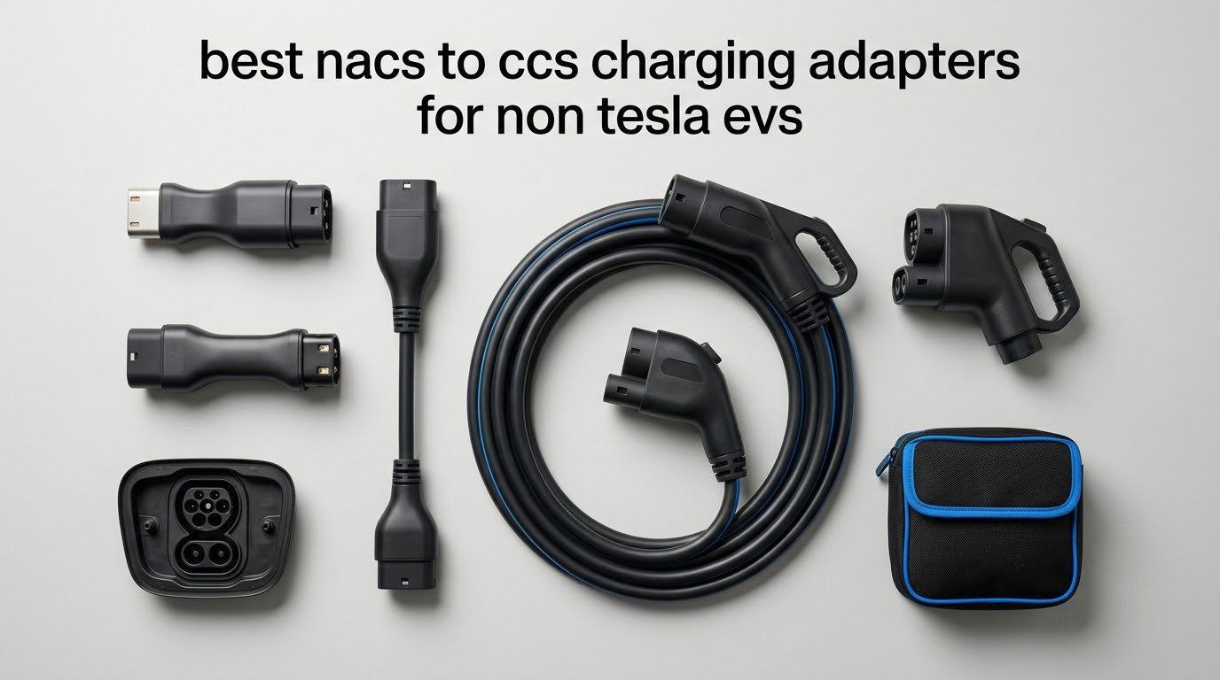 best nacs to ccs charging adapters for non tesla evs