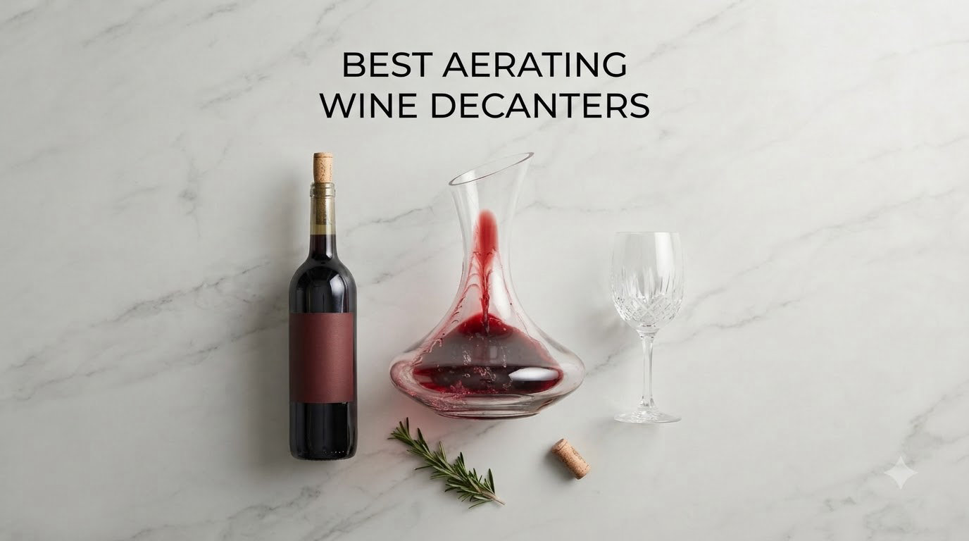 best aerating wine decanters