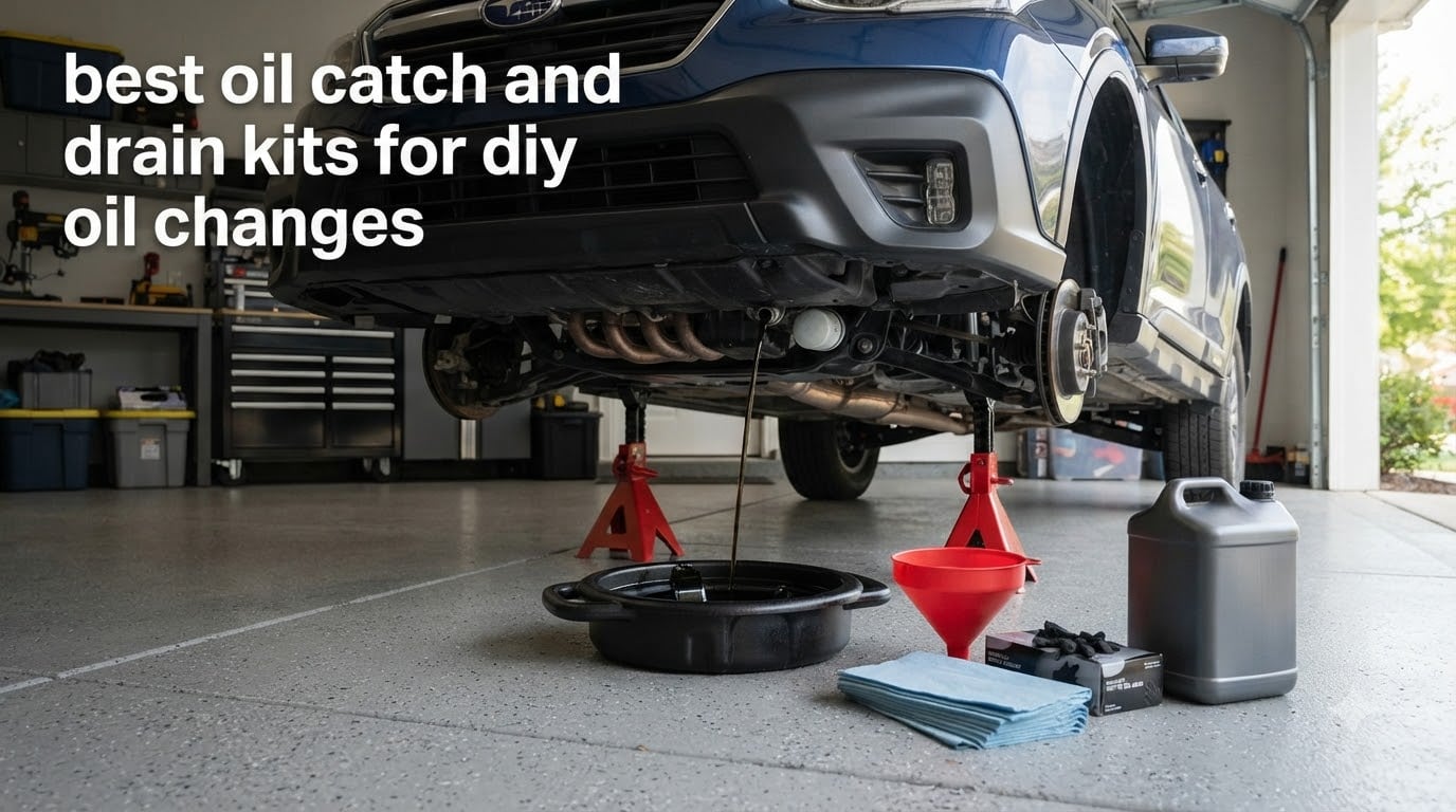 best oil catch and drain kits for diy oil changes