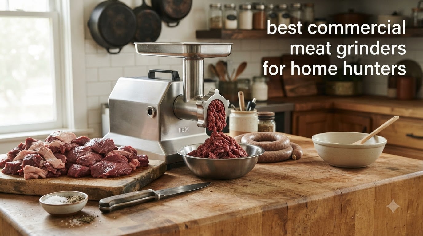 best commercial meat grinders for home hunters