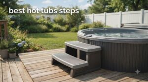 best hot tubs steps